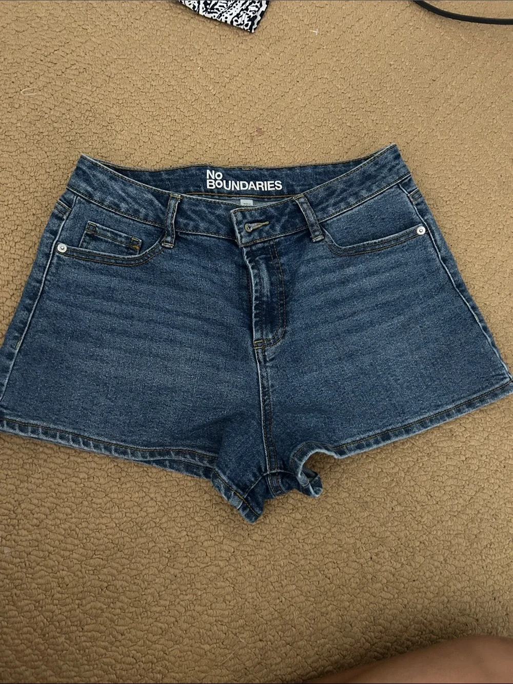 No Boundaries Blue Denim Jean Shorts